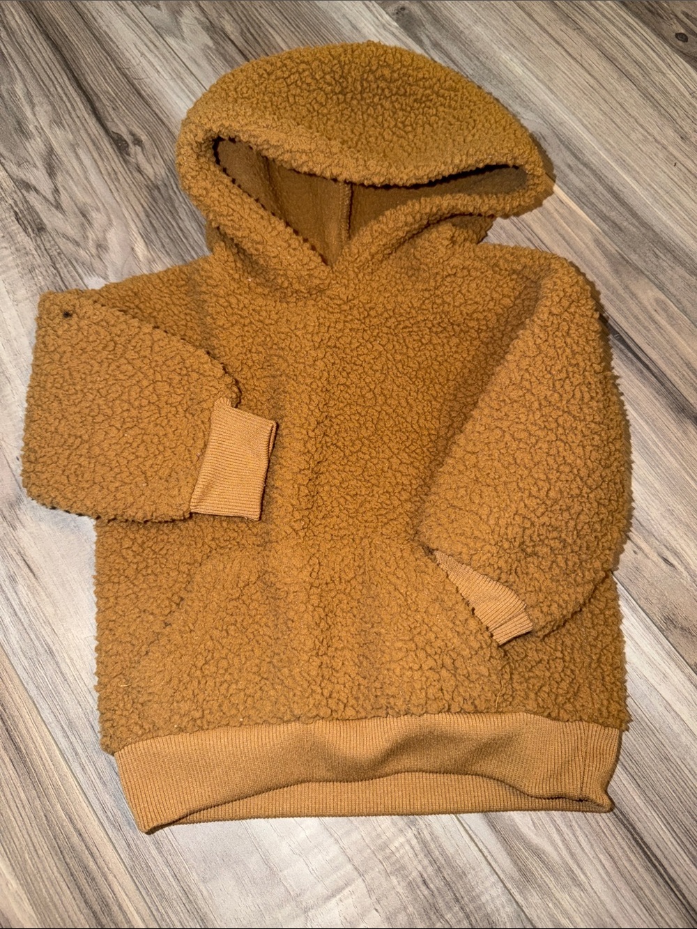Old Navy’s 12-18 Month Brown Teddy Sherpa Hoodie
